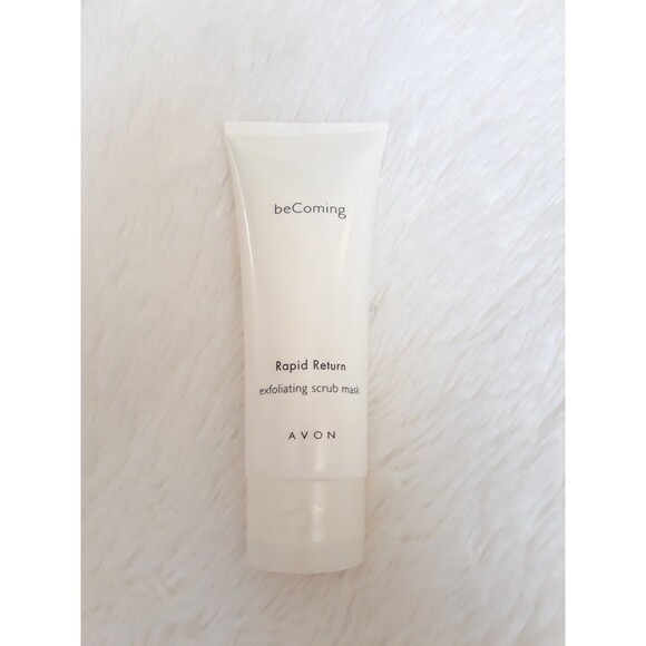 AVON "beComing" Rapid Return Exfoliating Scrub Mask 3.4 fl. oz. " SUPER RARE"!!! - Picture 4 of 4